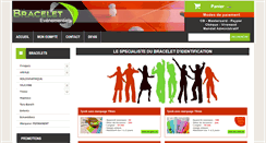 Desktop Screenshot of bracelets-evenementiels.com